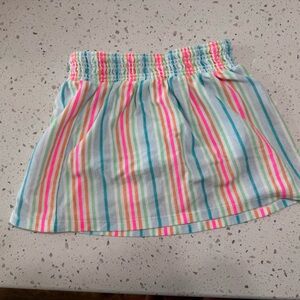 Colorful Striped Skirt